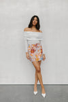 PRE ORDER OCTOBER - Paola Skirt - Bloom Print