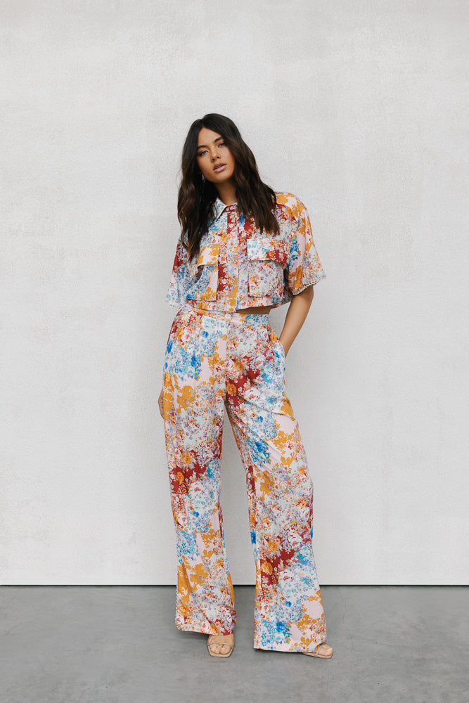 Sempre Pants Bloom Floral Print