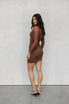 Phoebe Dress - Chocolate