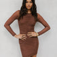 Phoebe Dress - Chocolate