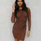 Phoebe Dress - Chocolate