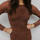 Phoebe Dress - Chocolate