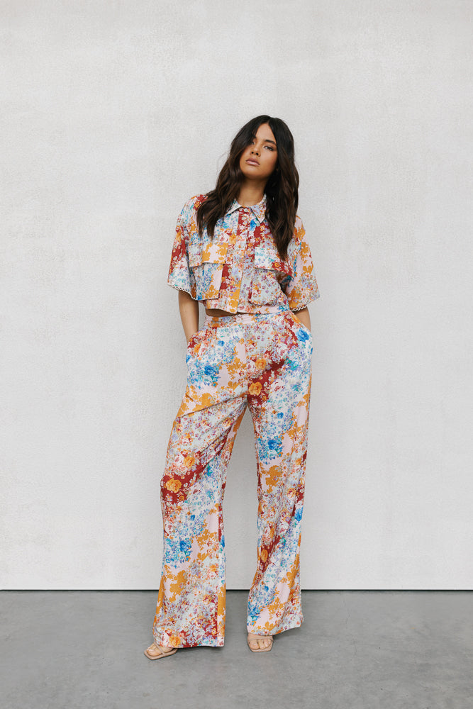 Sempre Pants Bloom Floral Print