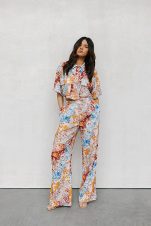 Ivy Pants - Bloom Print