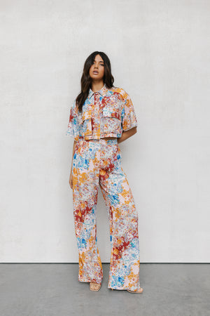 Ivy Pants - Bloom Print