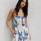 Laree Dress - Cream/Blue Paisley