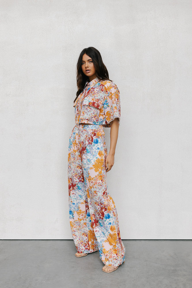 Sempre Pants Bloom Floral Print