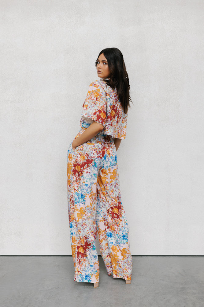 Sempre Pants Bloom Floral Print