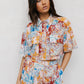 PRE ORDER - Esimio Top - Bloom Print