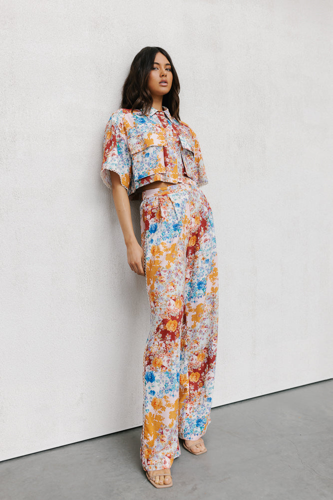 Sempre Pants Bloom Floral Print