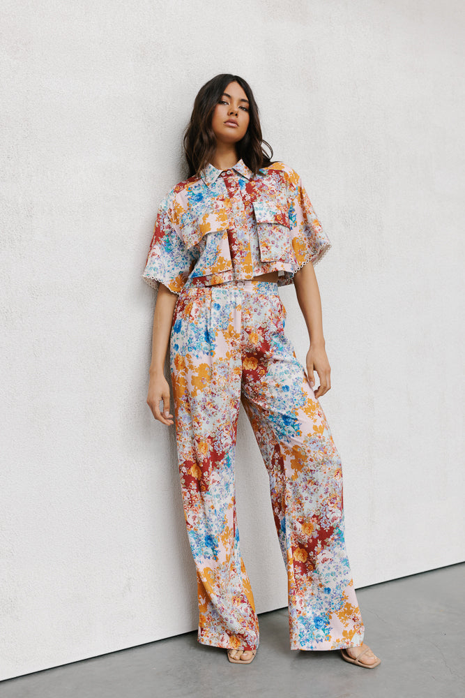 Sempre Pants Bloom Floral Print