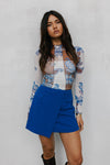 Marney Skirt - Cobalt Blue