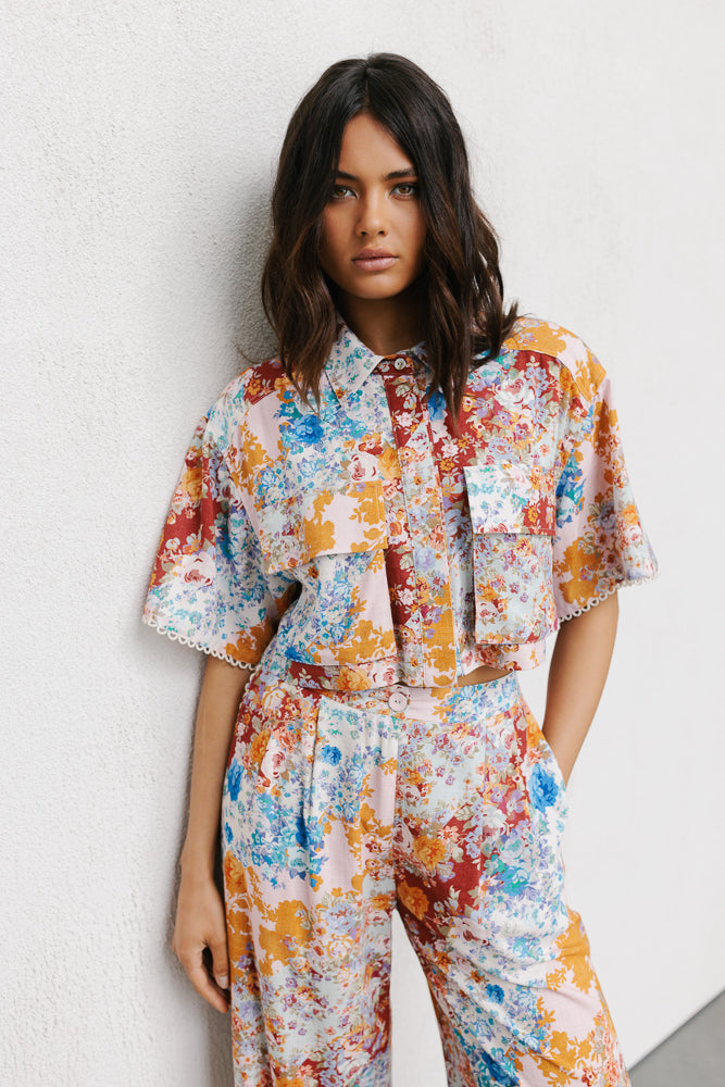 Sempre Pants Bloom Floral Print
