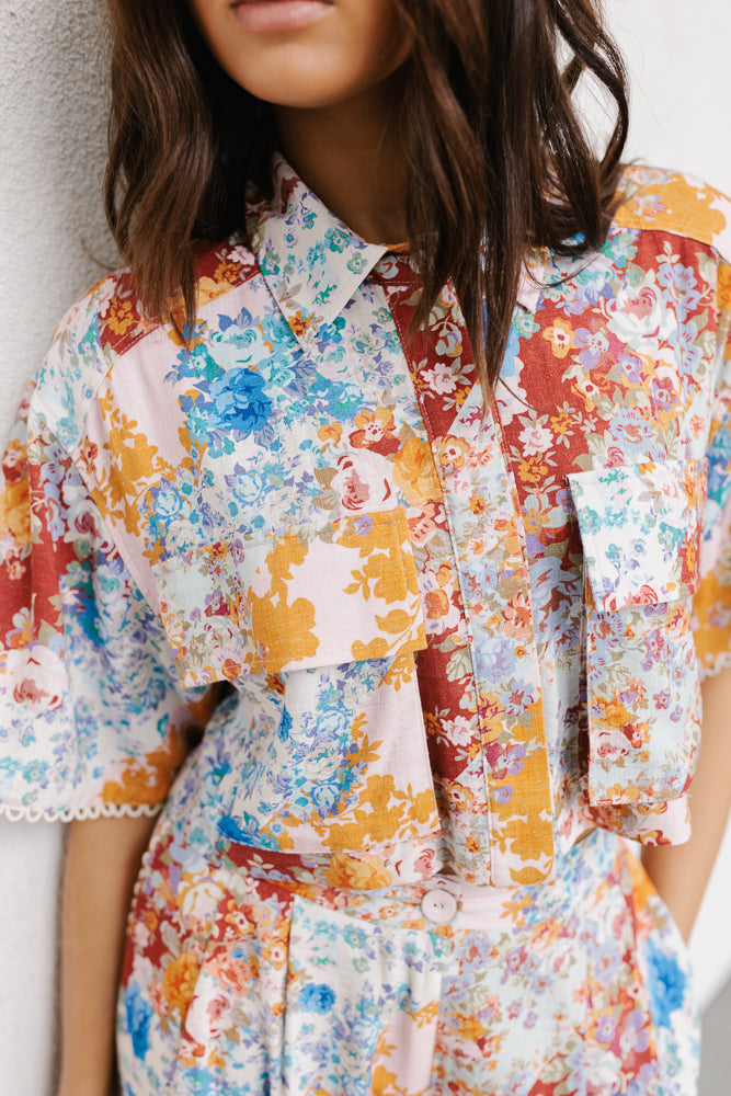 Sempre Pants Bloom Floral Print