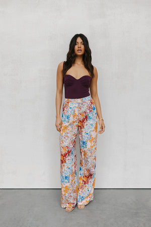 Ivy Pants - Bloom Print