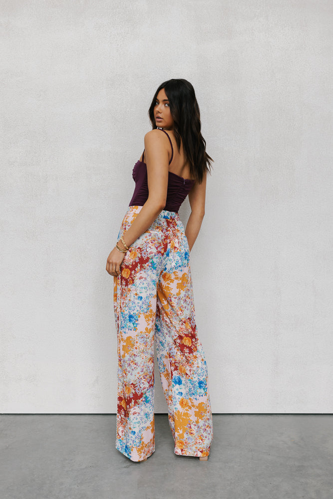 Sempre Pants Bloom Floral Print