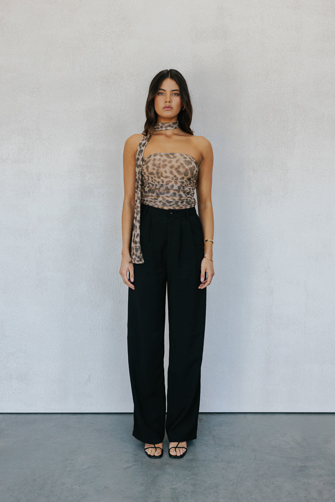 Jenny Top Leopard