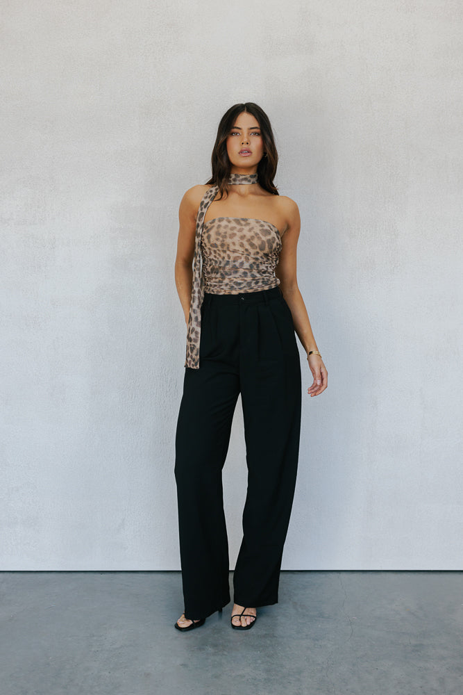 Jenny Top Leopard
