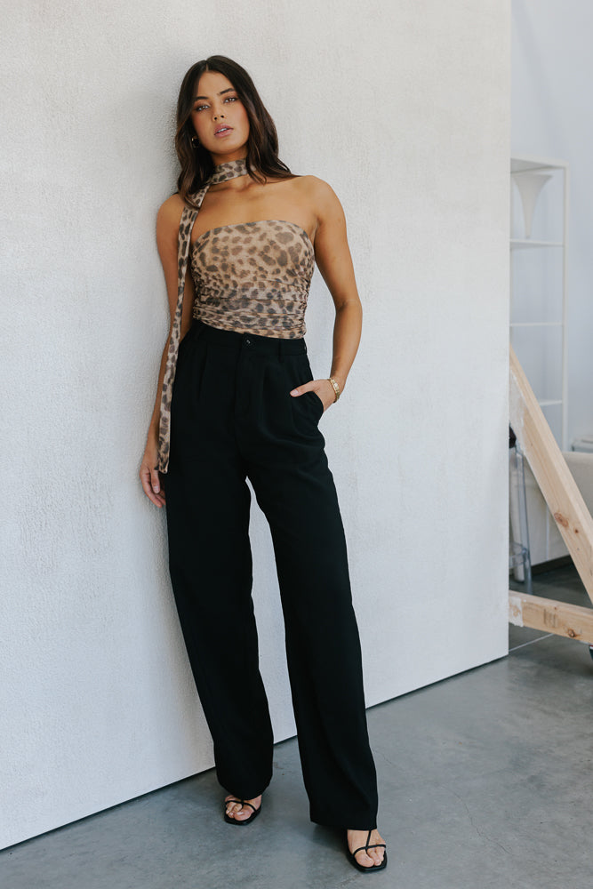 Jenny Top Leopard
