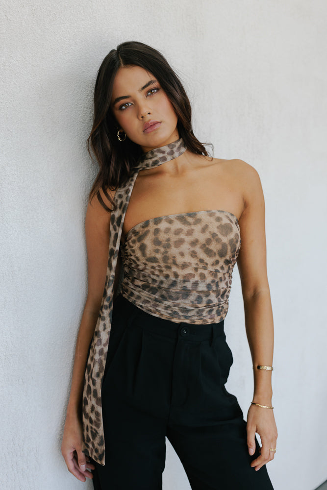 Jenny Top Leopard