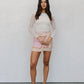 PRE ORDER - Geneve Skirt - Pink Tile