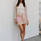 PRE ORDER - Geneve Skirt - Pink Tile