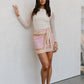 PRE ORDER - Geneve Skirt - Pink Tile