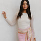 PRE ORDER - Geneve Skirt - Pink Tile