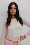 PRE ORDER - Geneve Skirt - Pink Tile