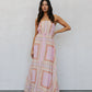 Phoenix Dress - Pink Tile