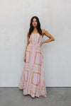 Phoenix Dress - Pink Tile