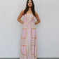 Phoenix Dress - Pink Tile