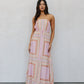 Phoenix Dress - Pink Tile