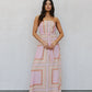 Phoenix Dress - Pink Tile