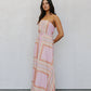 Phoenix Dress - Pink Tile