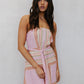 Phoenix Dress - Pink Tile