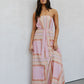 Phoenix Dress - Pink Tile