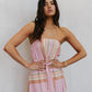 Phoenix Dress - Pink Tile