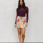 Paola Skirt - Bloom Print