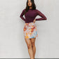 Paola Skirt - Bloom Print