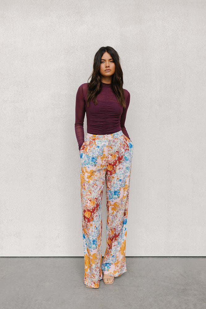 Sempre Pants Bloom Floral Print