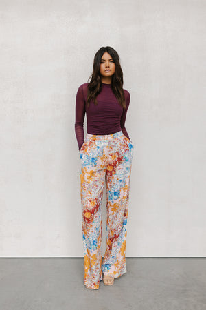 Ivy Pants - Bloom Print