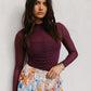 PRE ORDER - Hannah Top - Plum