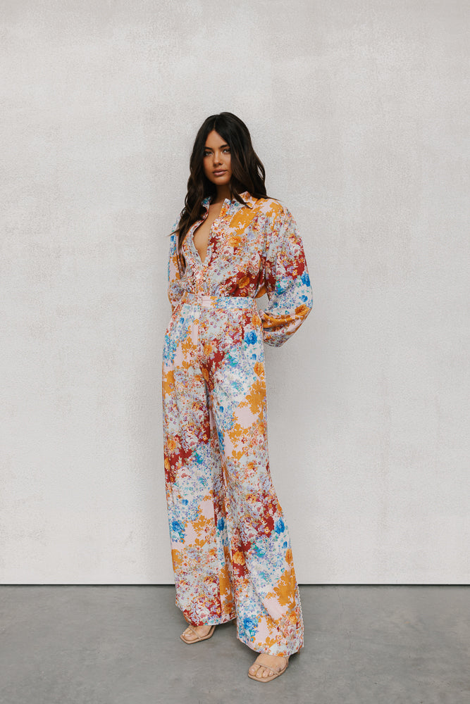 Sempre Pants Bloom Floral Print