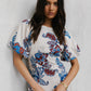 Pelato Dress - Cream/Blue Paisley