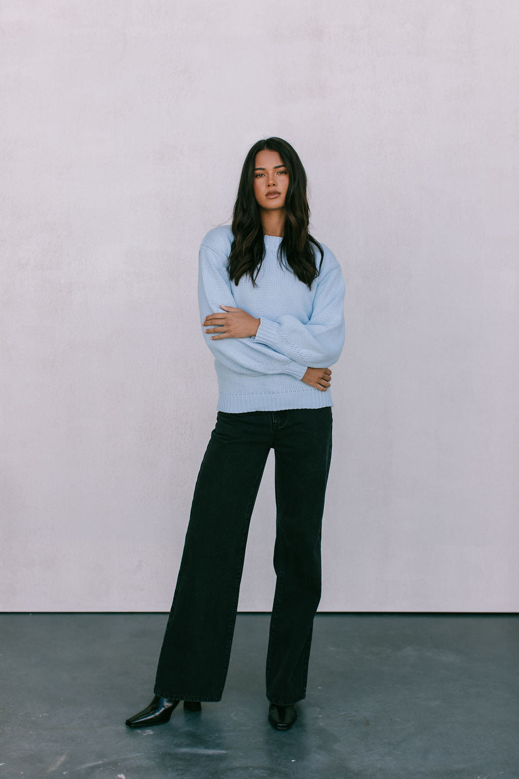 Otteo Knit Ice Blue