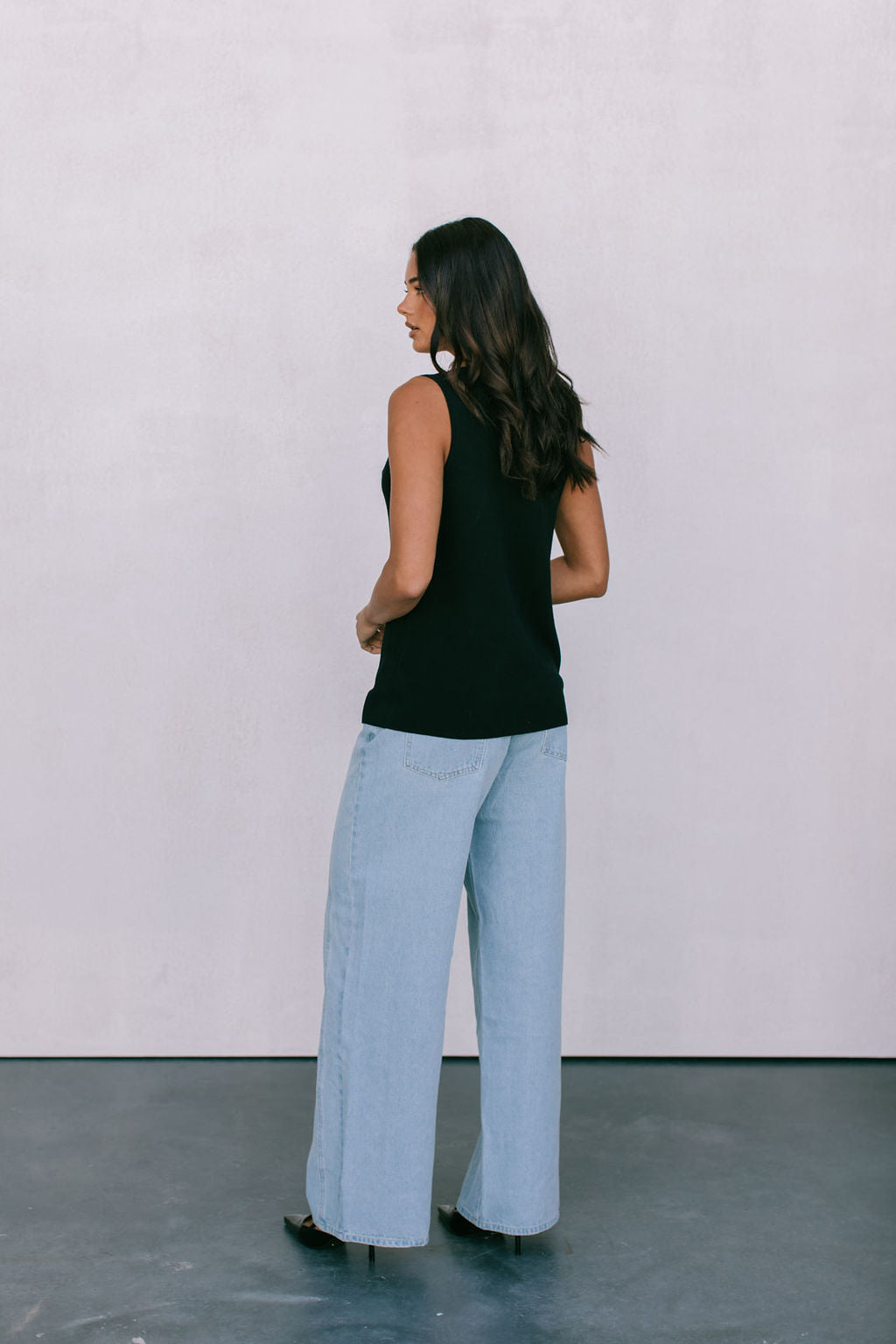 Elena Top Black