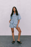 Olevvah Set - Light Wash Denim