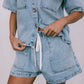 Olevvah Set - Light Wash Denim