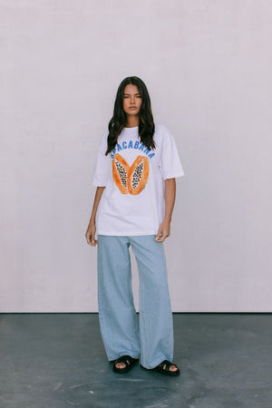 Copacabana Tee - White